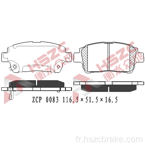 FMSI D822 Car céramique de cartouche pour Toyota